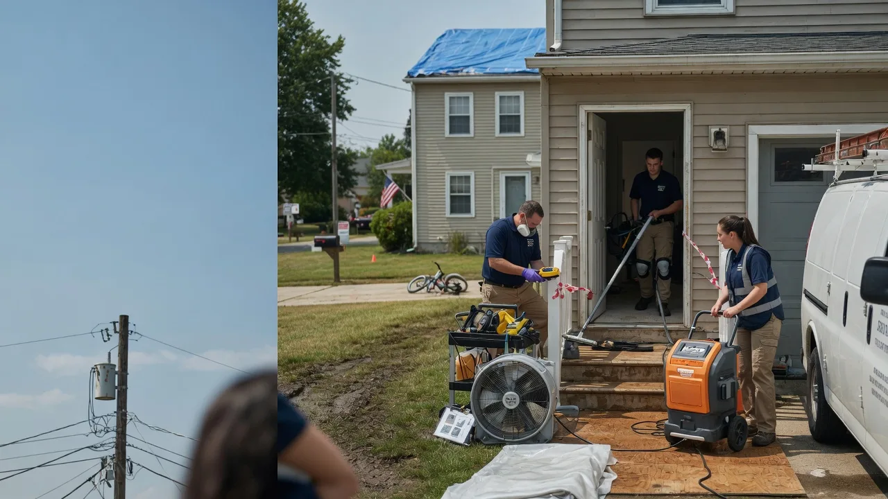 Water Damage Repair in Liverpool, IL near me
